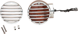 DRAG SPECIALTIES Turn Signal Lens Grille - Chrome 12-6041-BC202 - Cycle City Outdoors