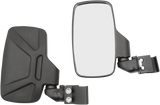 MOOSE UTILITY Mirrors - Side View - Rectangle - Black 56-18083A