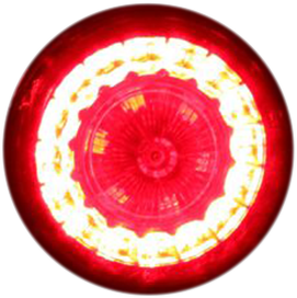 Custom Dynamics ProBEAM? Universal Turn Signals - Gloss Black/Red PB-UNV-RTS-RR-B - Cycle City Outdoors
