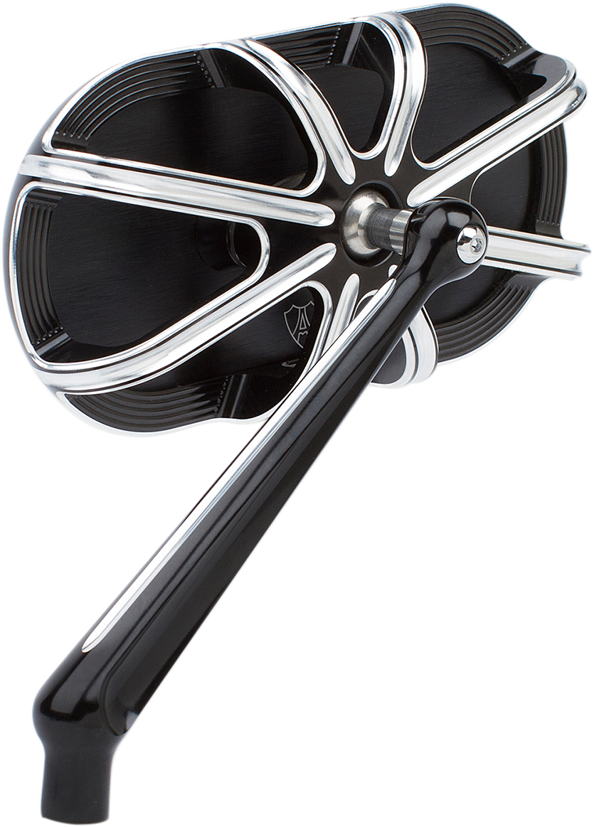 ARLEN NESS Mirror - Side View - Caged Series/10 Gauge - Black - Left 13-160