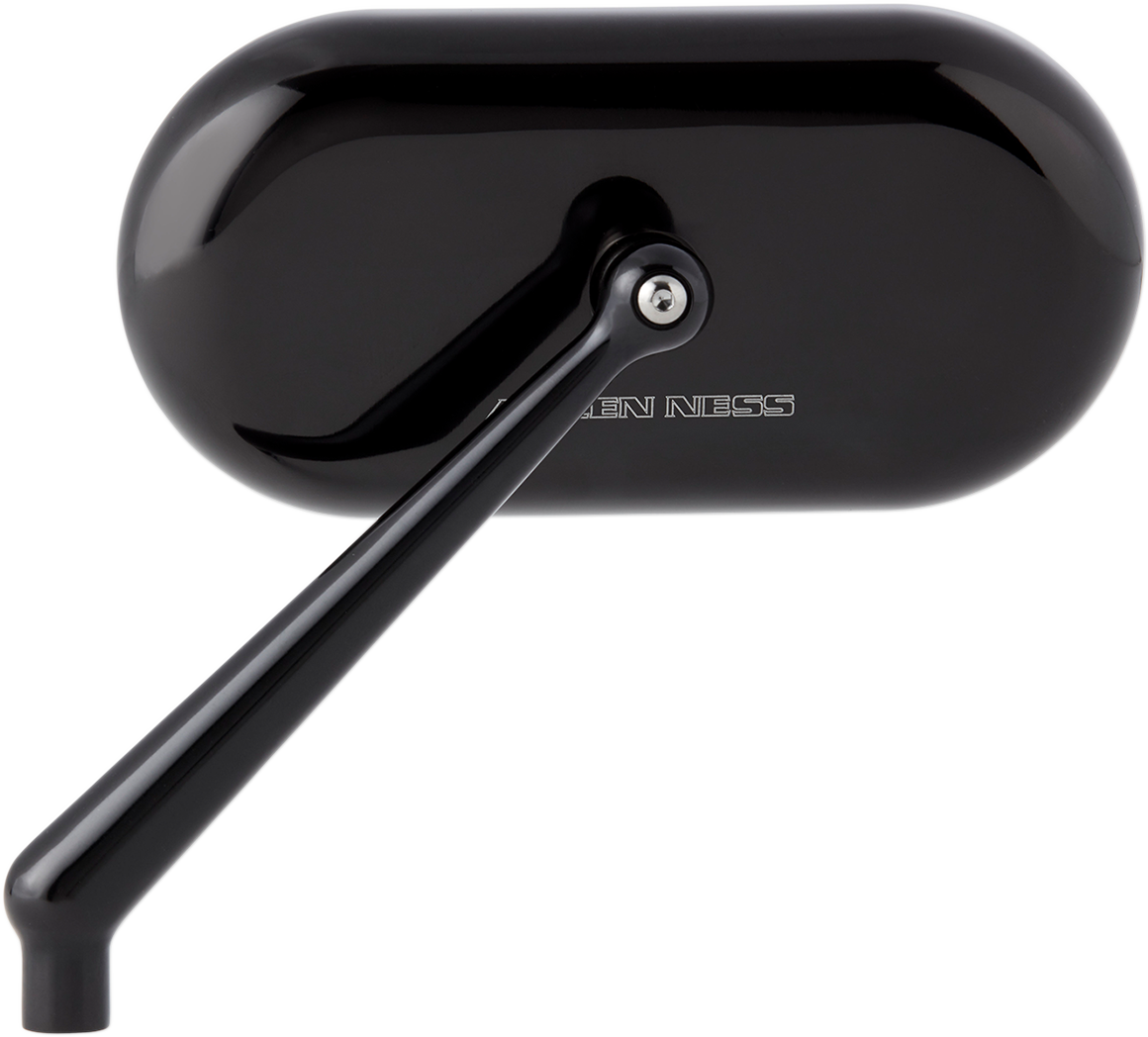 ARLEN NESS Mirror - Side View - Oval - Black - Left 13-170