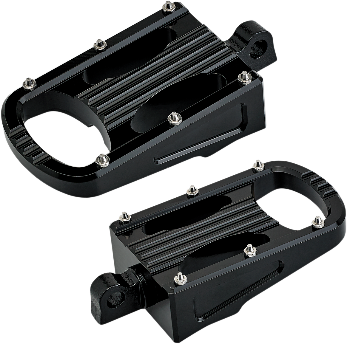 BILTWELL Punisher Footpeg - Black - XL 7006-203-01