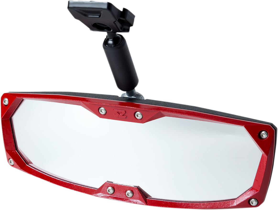 SEIZMIK Mirror - Halo R - Rear View - Rectangle - Black w/Black Bezel - 2" 56-18057