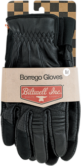 BILTWELL Borrego Gloves - Black - XS 1506-0101-301
