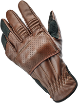 BILTWELL Borrego Gloves - Chocolate/Black - Medium 1506-0201-303