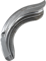 DRAG SPECIALTIES Fat Bob-Style Rear Fender - Left-Hand Chain 090006-PB-LB2 - Cycle City Outdoors