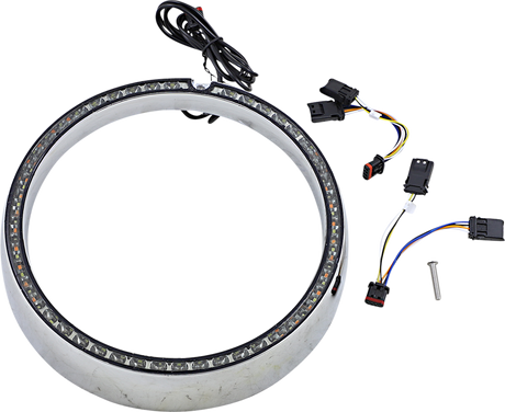 Custom Dynamics Sequential Trim Ring - Chrome PB-7TR-SEQ-1C - Cycle City Outdoors
