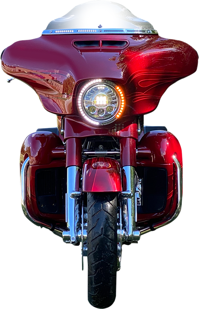 Custom Dynamics Sequential Trim Ring - Chrome PB-7TR-AW-1C - Cycle City Outdoors