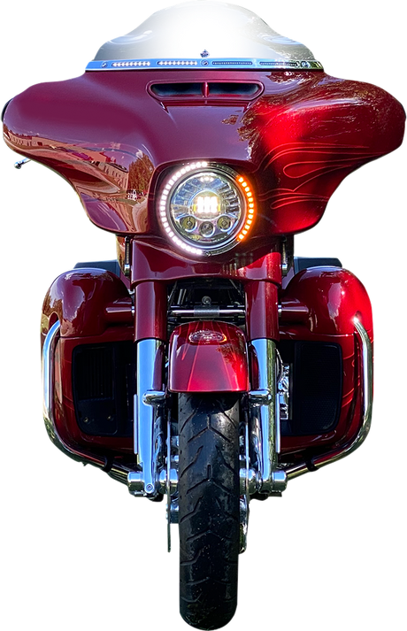 Custom Dynamics Sequential Trim Ring - Chrome PB-7TR-AW-1C - Cycle City Outdoors