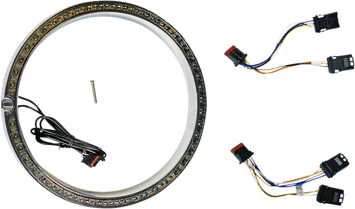 Custom Dynamics Sequential Trim Ring - Chrome PB-7TR-AW-1C - Cycle City Outdoors