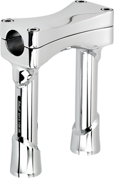 BILTWELL Murdock O/S Risers - 6" - Chrome 6413-105-06
