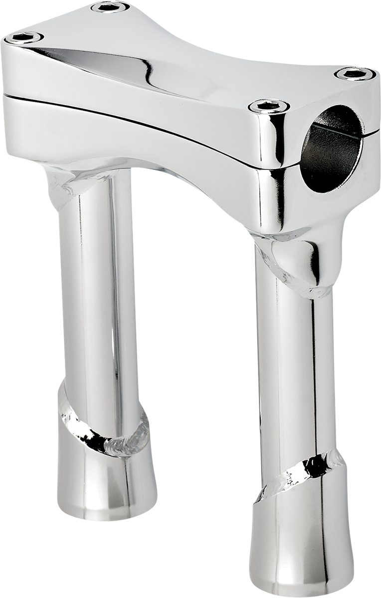 BILTWELL Murdock O/S Risers - 6" - Chrome 6413-105-06