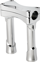 BILTWELL Murdock O/S Risers - 6" - Chrome 6413-105-06