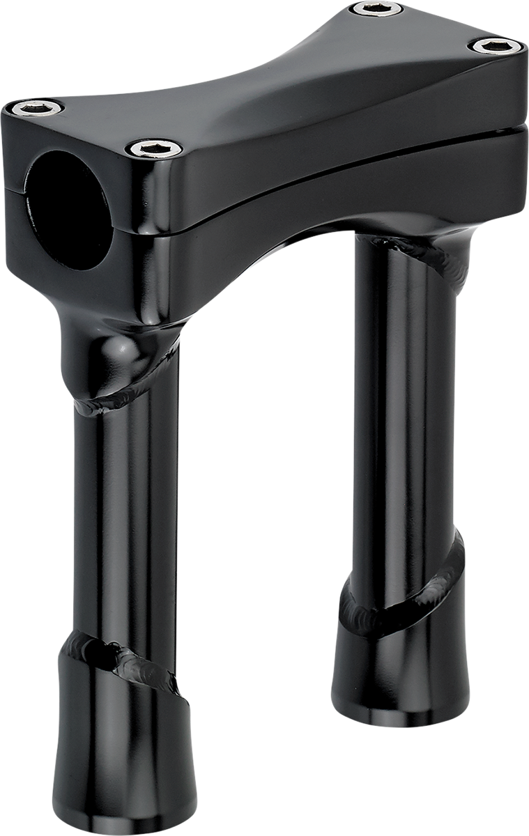 BILTWELL Murdock O/S Risers - 6" - Black 6413-201-06