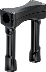 BILTWELL Murdock O/S Risers - 6" - Black 6413-201-06