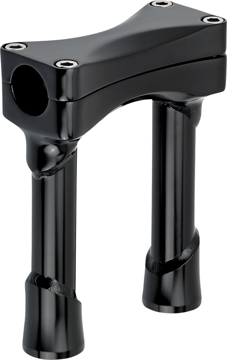 BILTWELL Murdock O/S Risers - 6" - Black 6413-201-06