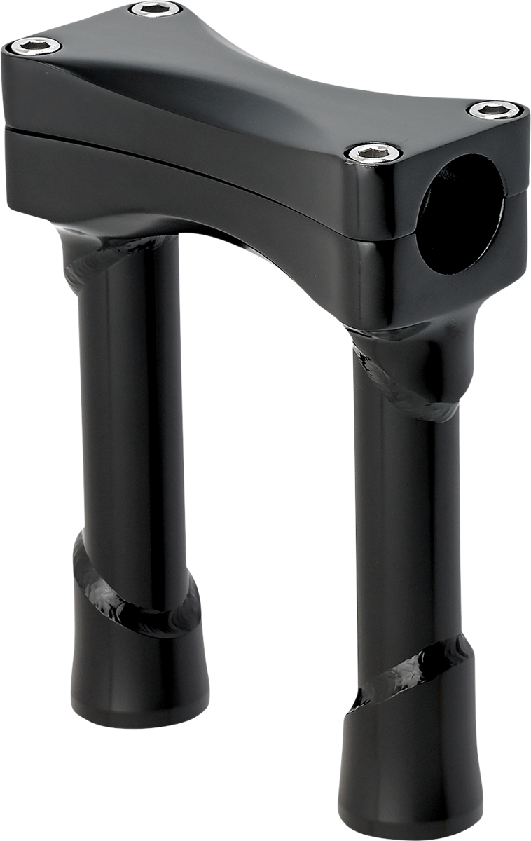 BILTWELL Murdock O/S Risers - 6" - Black 6413-201-06