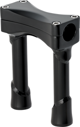 BILTWELL Murdock O/S Risers - 6" - Black 6413-201-06