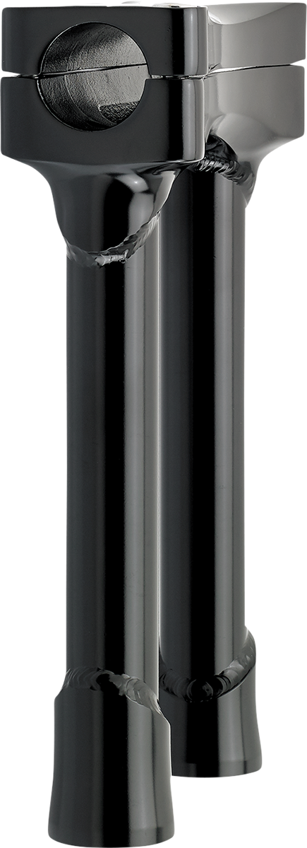 BILTWELL Murdock O/S Risers - 8" - Black 6413-201-08