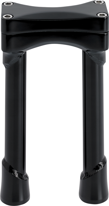 BILTWELL Murdock O/S Risers - 8" - Black 6413-201-08