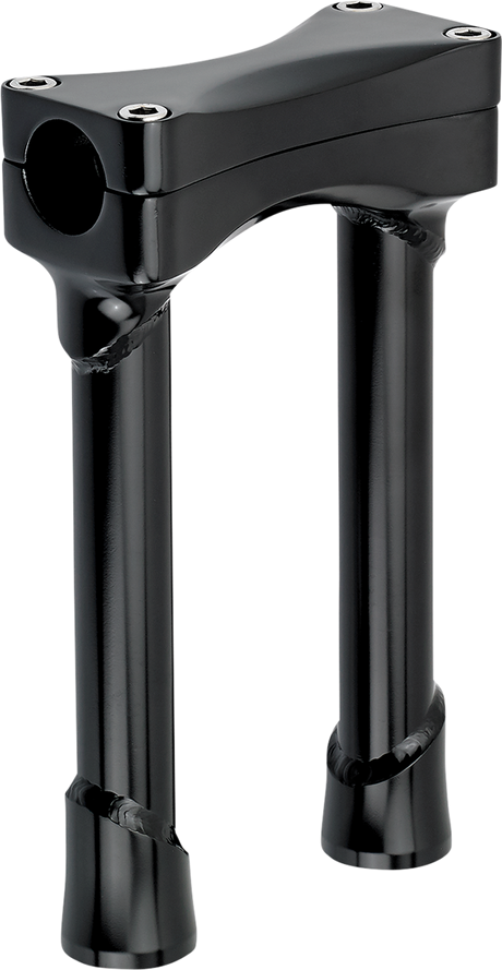 BILTWELL Murdock O/S Risers - 8" - Black 6413-201-08
