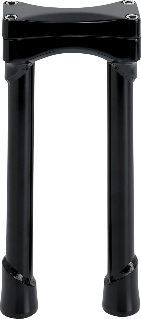 BILTWELL Murdock O/S Risers - 10" - Black 6413-201-10