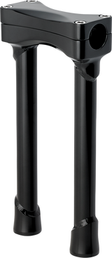 BILTWELL Murdock O/S Risers - 10" - Black 6413-201-10