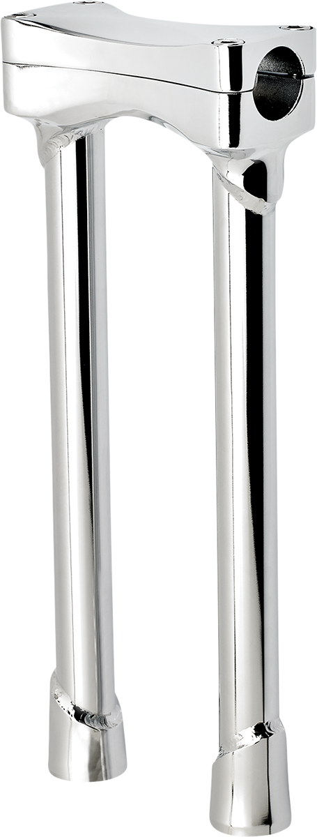 BILTWELL Murdock O/S Risers - 12" - Chrome 6413-105-12