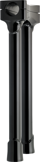 BILTWELL Murdock O/S Risers - 12" - Black 6413-201-12