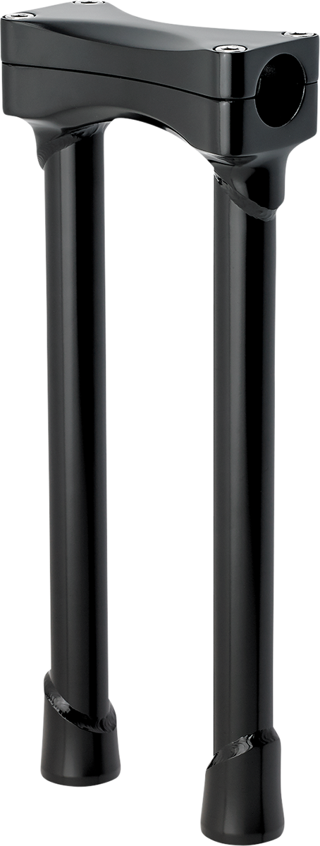 BILTWELL Murdock O/S Risers - 12" - Black 6413-201-12