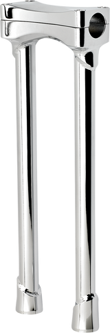 BILTWELL Murdock O/S Risers - 14" - Chrome 6413-105-14