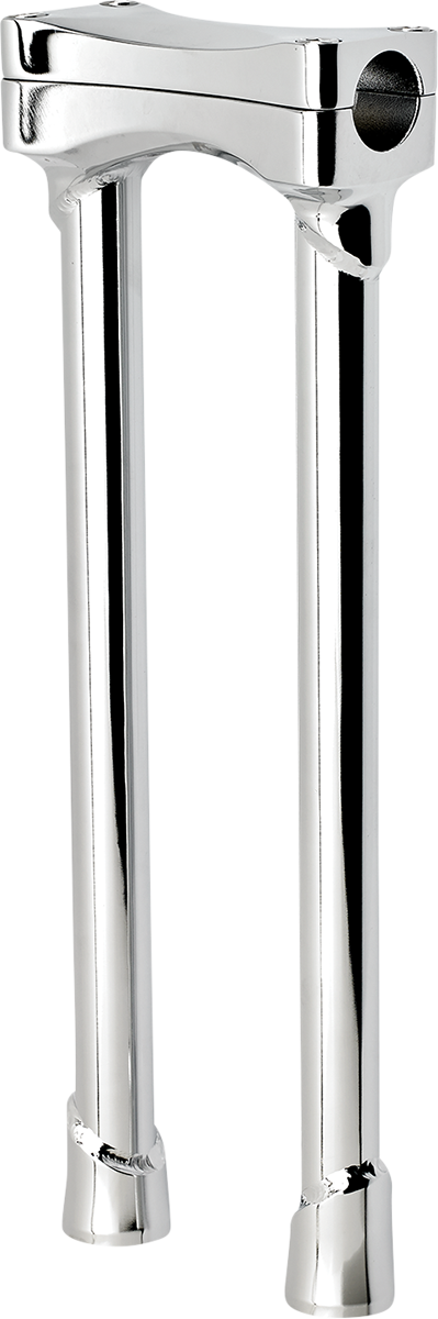 BILTWELL Murdock O/S Risers - 14" - Chrome 6413-105-14