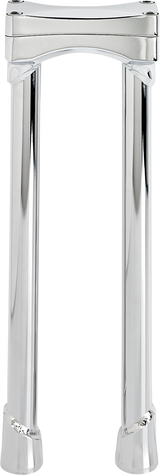 BILTWELL Murdock O/S Risers - 14" - Chrome 6413-105-14