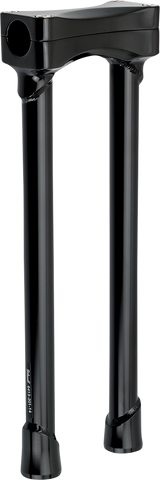 BILTWELL Murdock O/S Risers - 14" - Black 6413-201-14