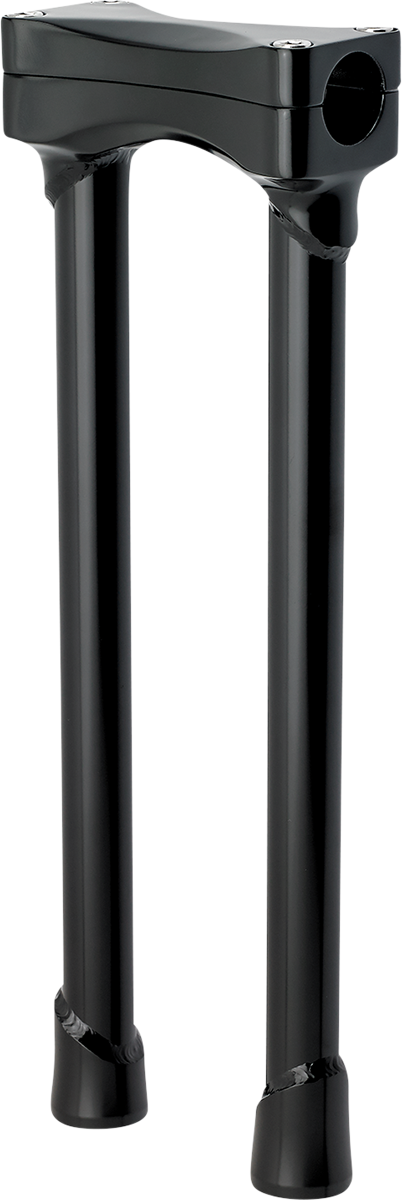 BILTWELL Murdock O/S Risers - 14" - Black 6413-201-14