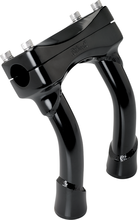 BILTWELL Murdock O/S Risers - Pullback - 6" - Black 6414-201-06