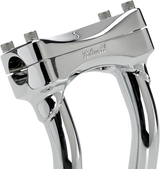 BILTWELL Murdock O/S Risers - Pullback - 8" - Chrome 6414-105-08