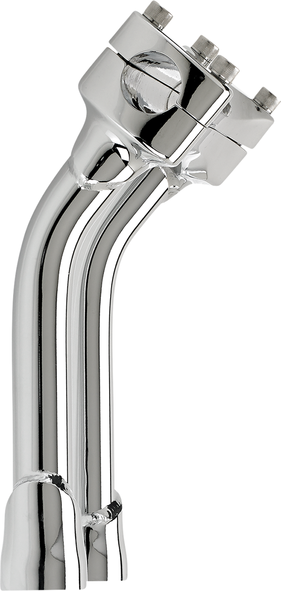 BILTWELL Murdock O/S Risers - Pullback - 8" - Chrome 6414-105-08