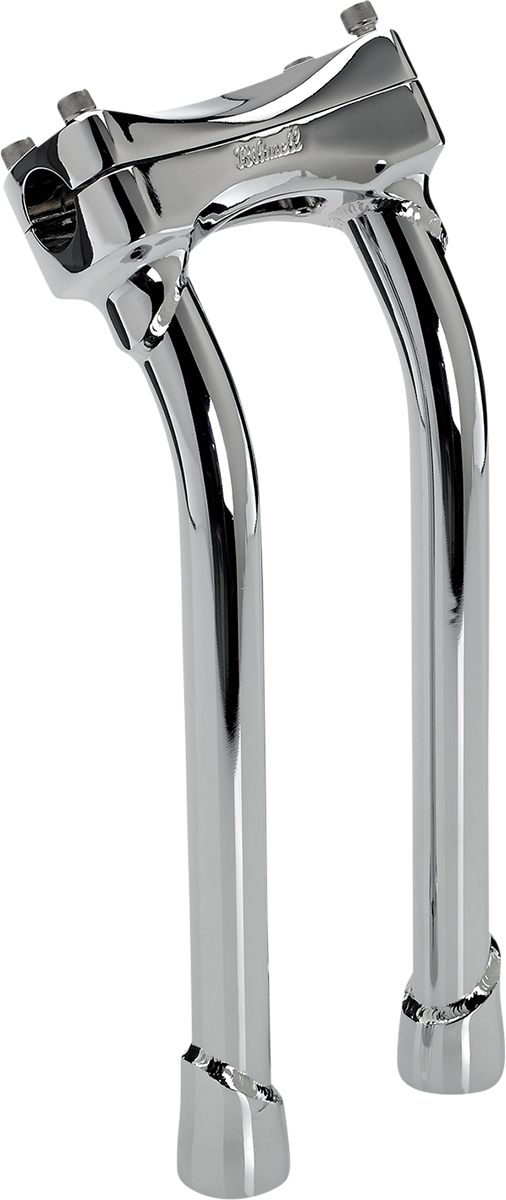 BILTWELL Murdock O/S Risers - Pullback - 12" - Chrome 6414-105-12