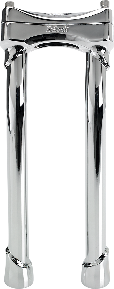 BILTWELL Murdock O/S Risers - Pullback - 12" - Chrome 6414-105-12