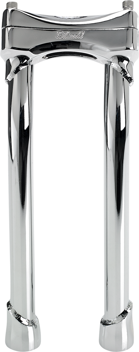 BILTWELL Murdock O/S Risers - Pullback - 12" - Chrome 6414-105-12