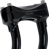 BILTWELL Murdock O/S Risers - Pullback - 12" - Black 6414-201-12
