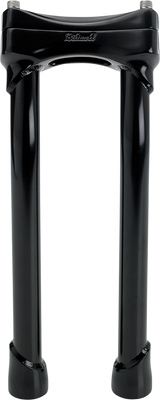 BILTWELL Murdock O/S Risers - Pullback - 12" - Black 6414-201-12