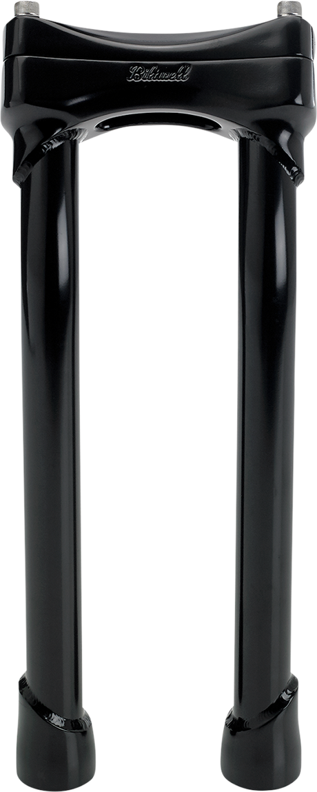BILTWELL Murdock O/S Risers - Pullback - 12" - Black 6414-201-12