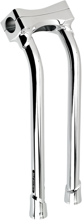BILTWELL Murdock O/S Risers - Pullback - 14" - Chrome 6414-105-14