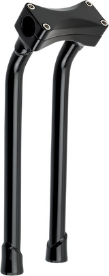 BILTWELL Murdock O/S Risers - Pullback - 14" - Black 6414-201-14