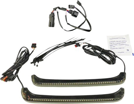 Custom Dynamics Saddlebag Lights - Smoke Lens CD-LPDC-BCM4-S - Cycle City Outdoors
