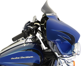 KLOCK WERKS Flare* Windshield - 5" - Dark Smoke - '14-'23 FLH KWW-01-0389