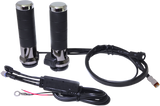 KOSO NORTH AMERICA Titan-X Heated Grips - 1" - Chrome AX068M00