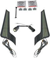 Custom Dynamics Fascia LED Light Panels - Black/Smoke CD-FASCIA-BCMSB - Cycle City Outdoors